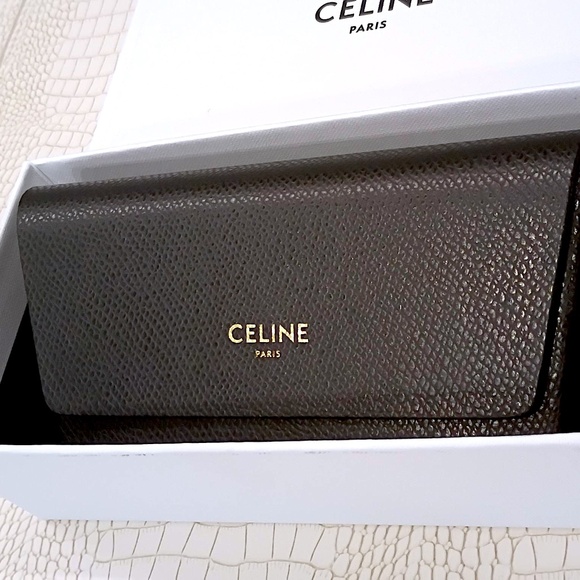Brand New Celine Leather Sunglasses Case/Box/Pouch/ Booklets - Picture 1 of 6